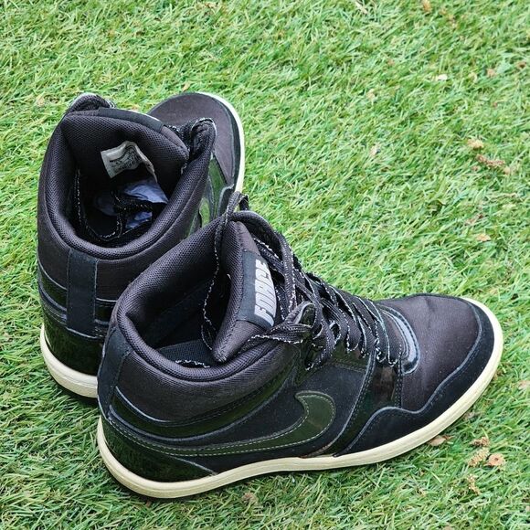 NIKE AIR FORCE - Womens Wedge Shoes - SIZE 6.5 - Picture 4 of 9